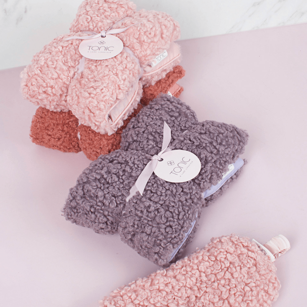 TonicBoucle Heat Pillow - Wisteria