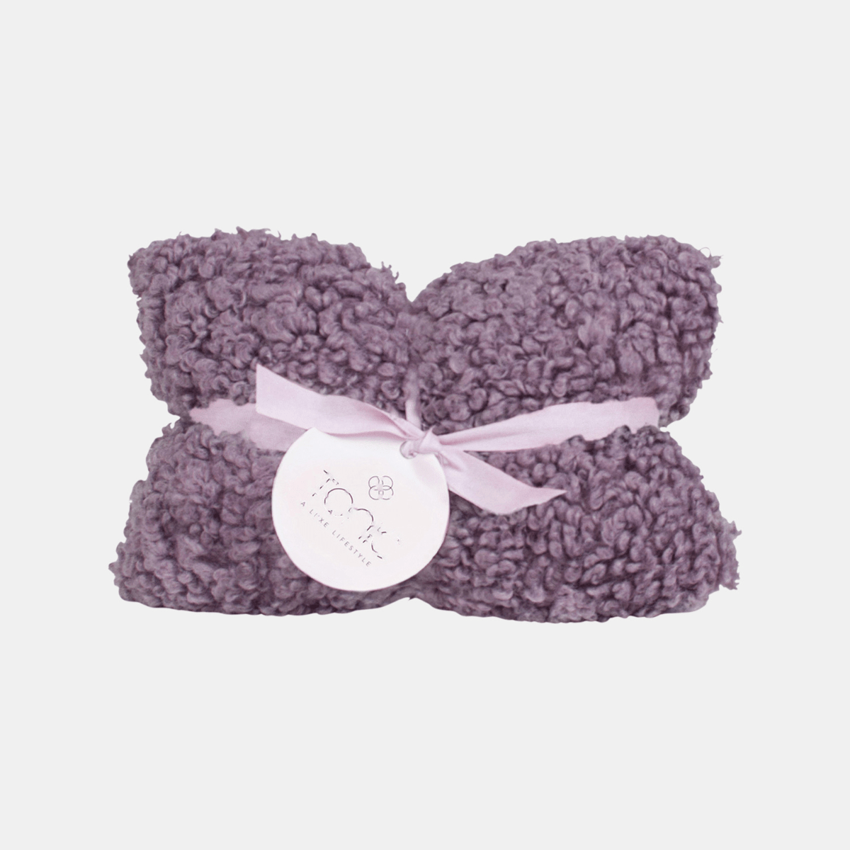 TonicBoucle Heat Pillow - Wisteria