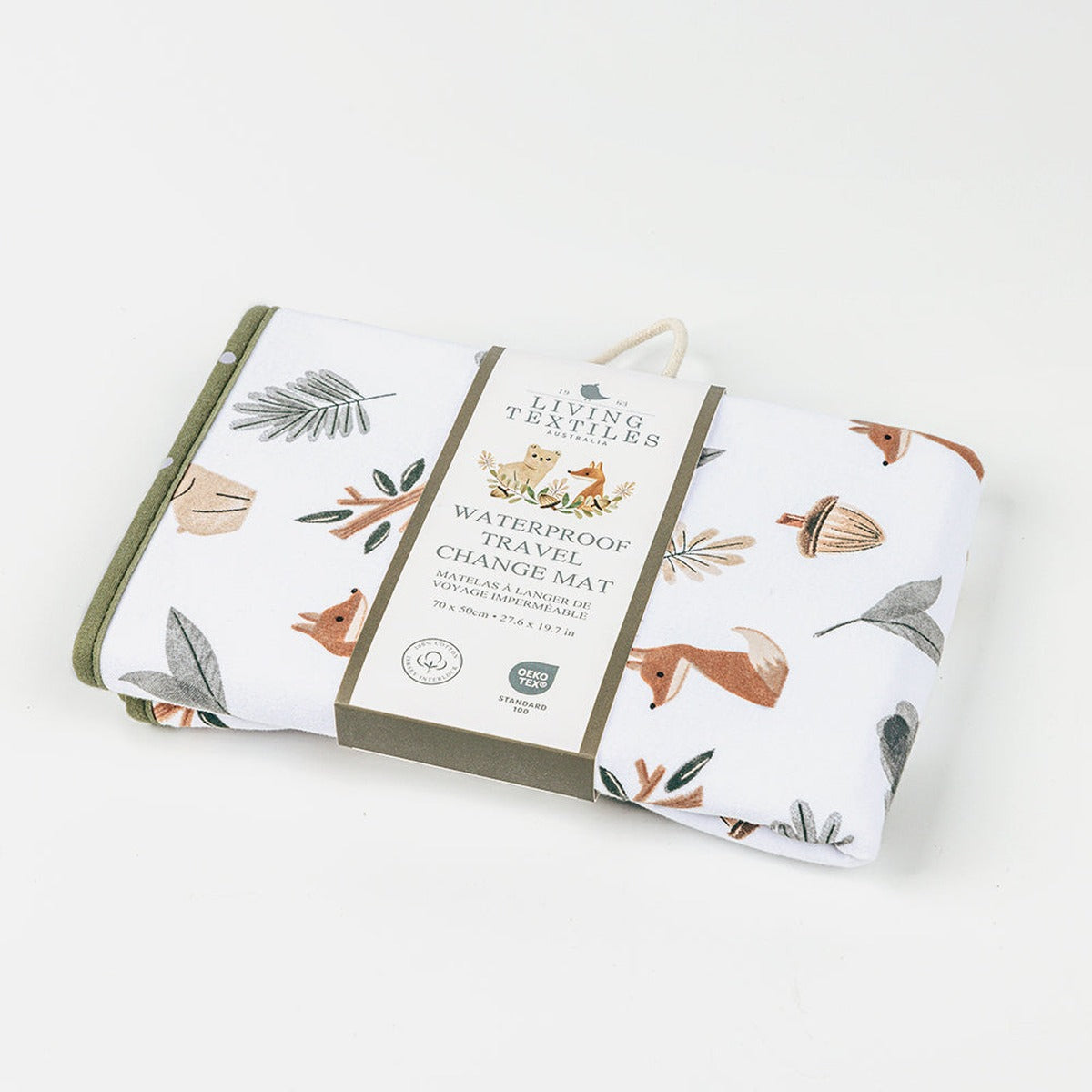 Waterproof Travel Change Mat - Forest Retreat