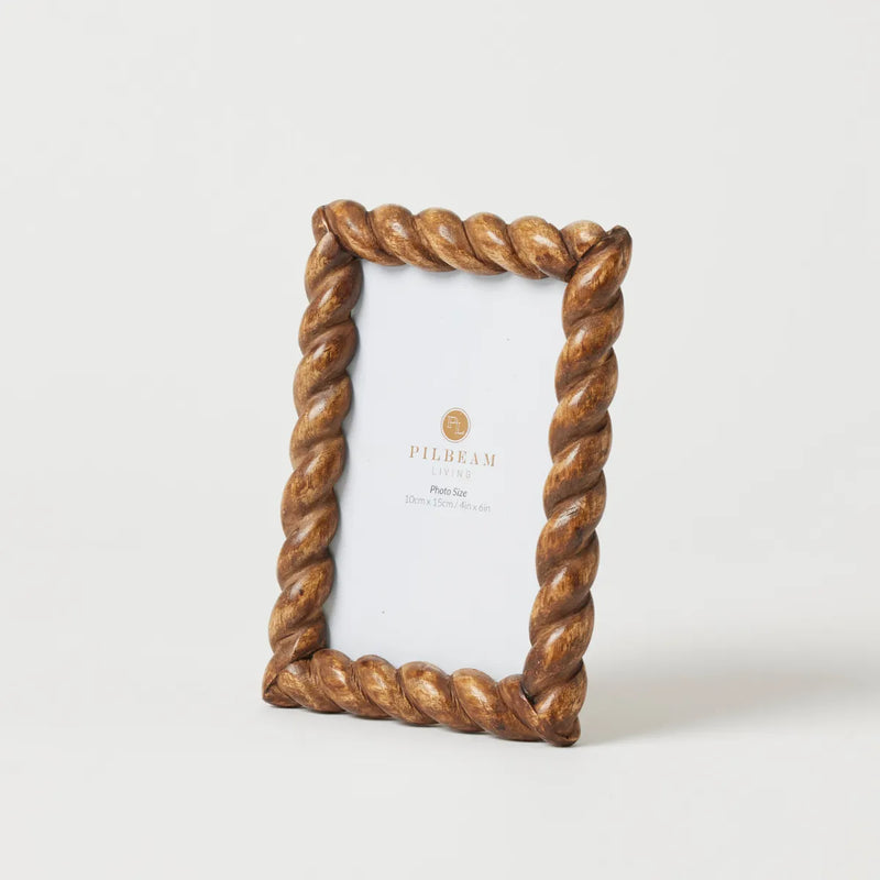 Tresser 4 x 6" Photo Frame - Pilbeam Living - Image 1