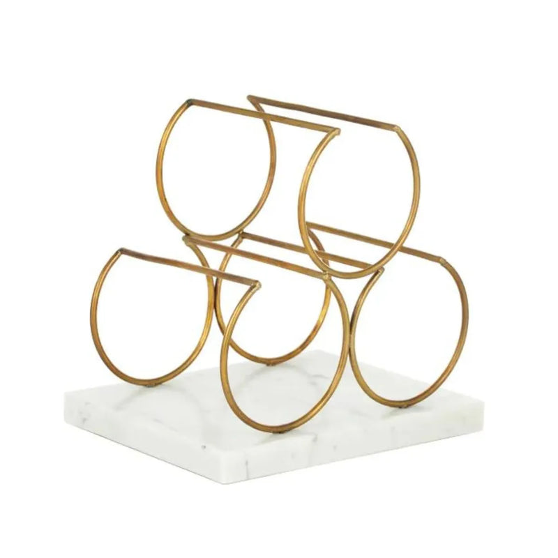 Trivino Marble Wine Rack - Coast To Coast - Image 1