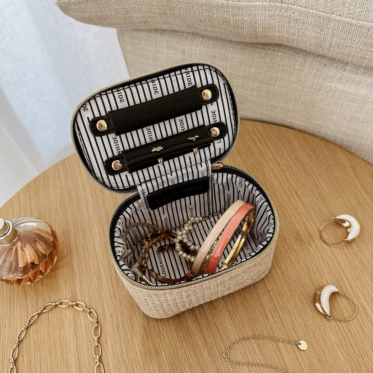 Trudy Jewellery Box - Natural Black - Louenhide - Image 4