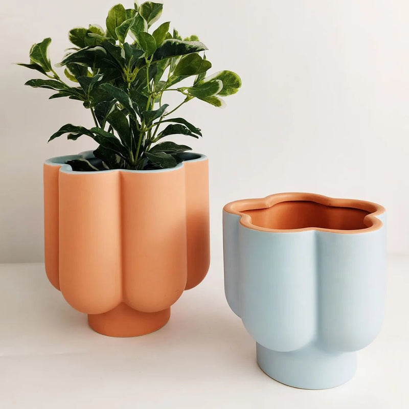 Urban ProductsFlower Planter - Blue & Pink