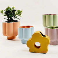 Urban ProductsFlower Planter - Pink & Blue