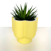 Urban ProductsFlower Planter - Yellow & White