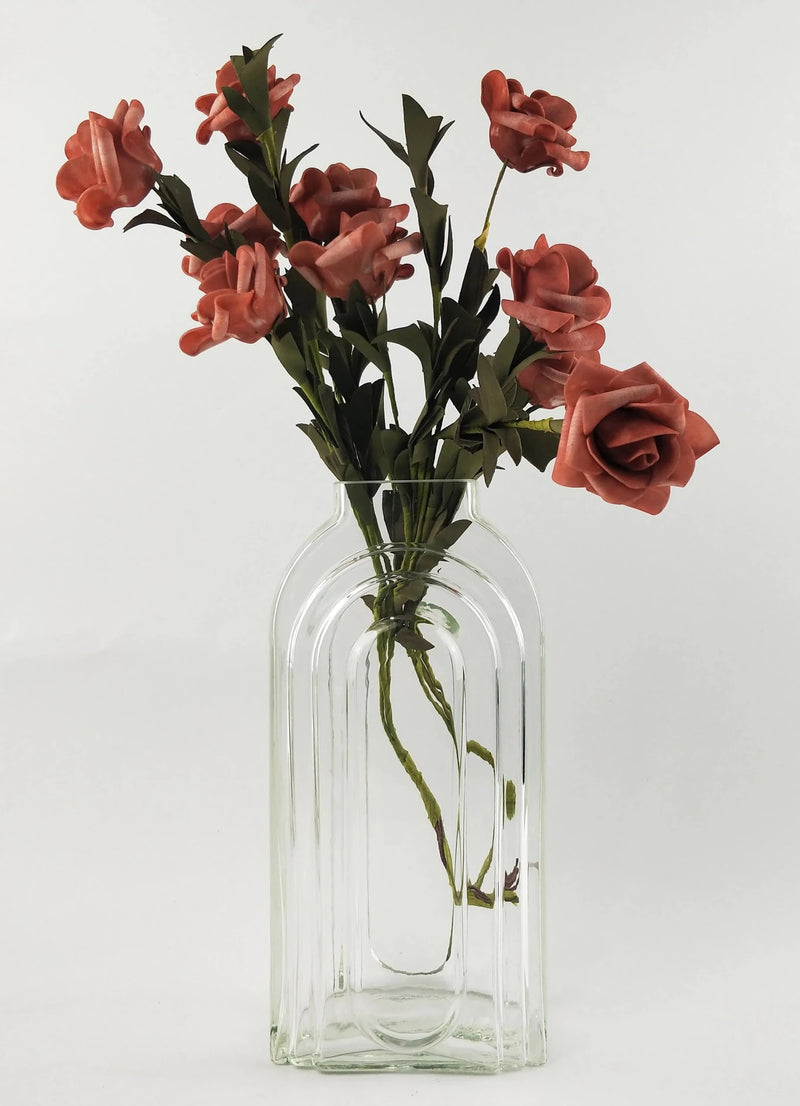 Urban ProductsTommy Tall Glass Vase - Clear 27cm