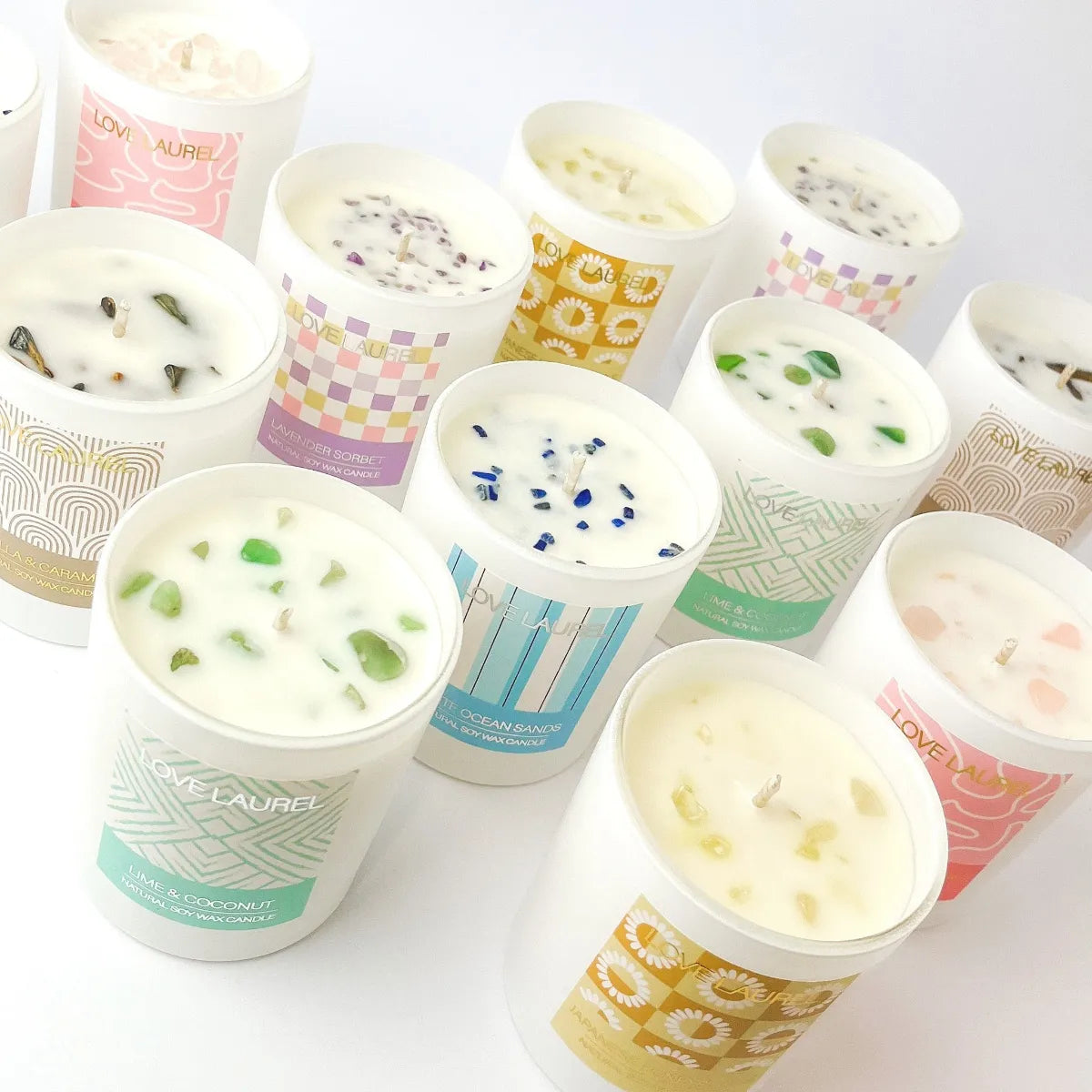 Vanilla & Caramel Candle - Small - Love Laurel - Image 4