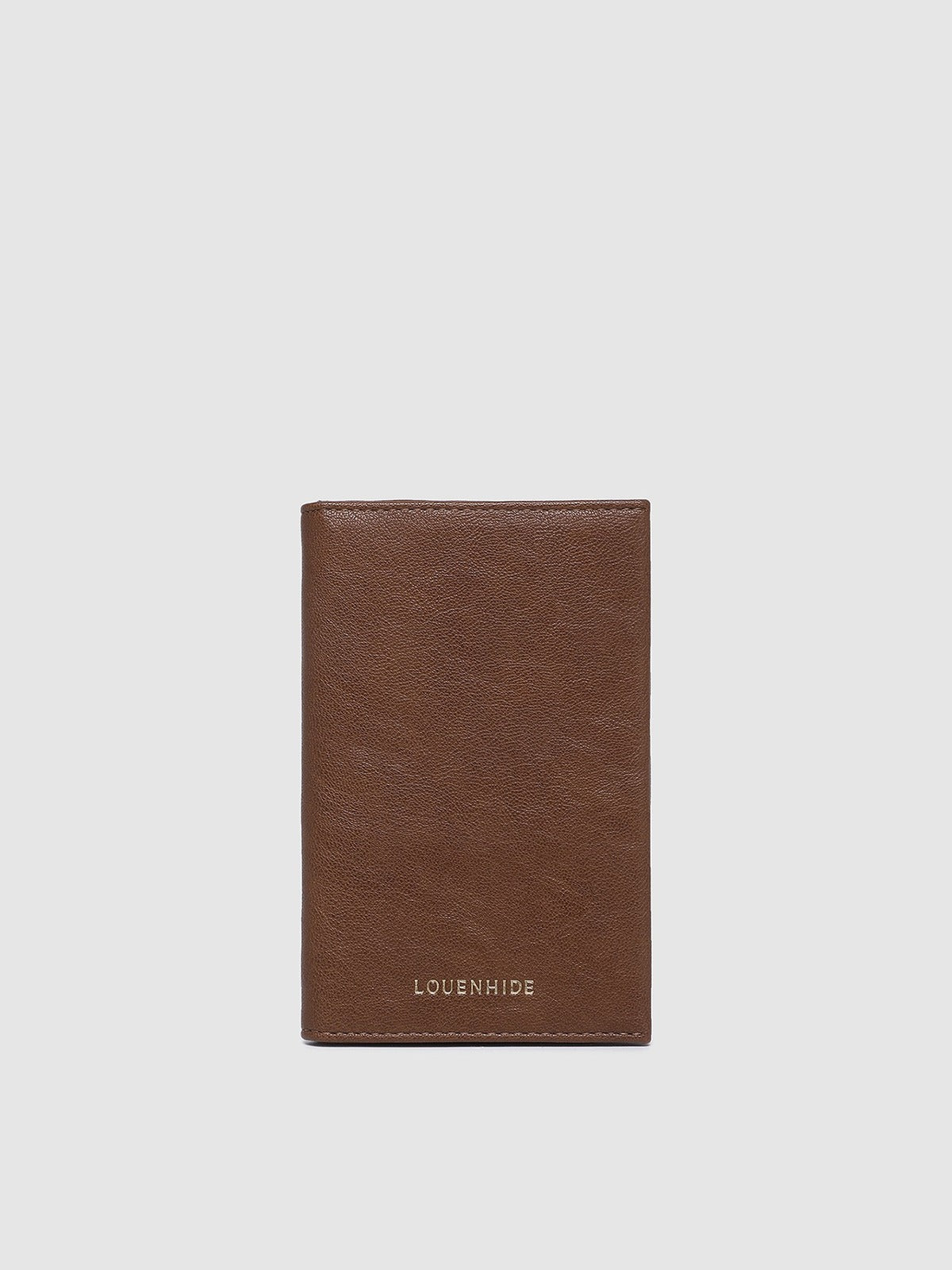 Venice Passport Holder - Saddle Cognac