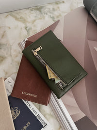 Venice Passport Holder - Saddle Cognac