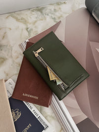 Venice Passport Holder - Saddle Malt
