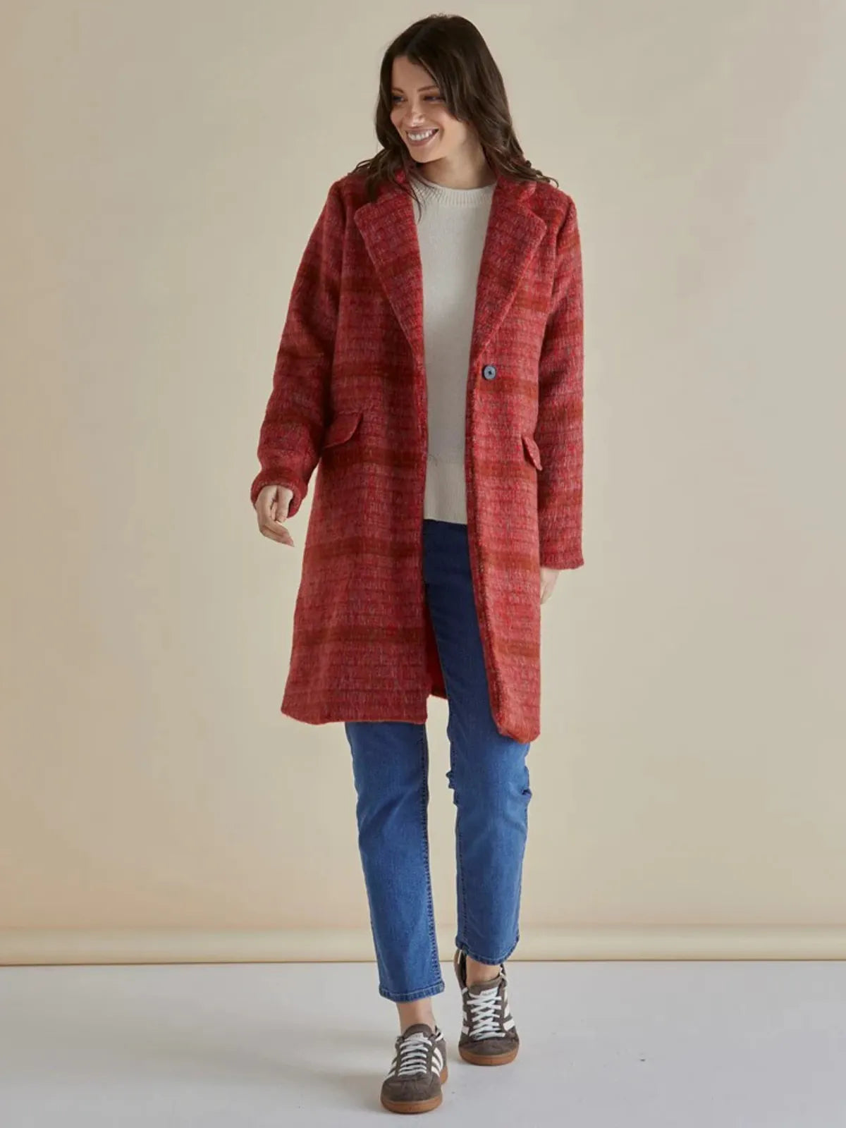Wanda Coat - Rouge - Betty Basics - Image 2
