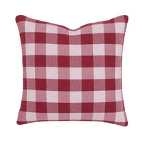Bambury Willow Square Cushion, Berry