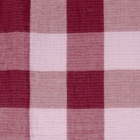 Bambury Willow Square Cushion, Berry