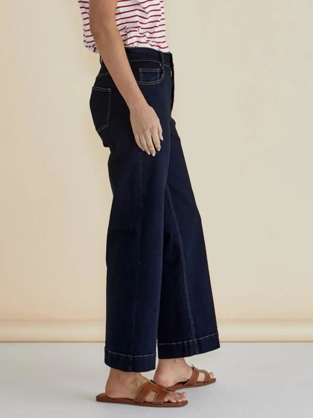 Willow Wide Leg Jeans - Ink - Betty Basics - Image 3