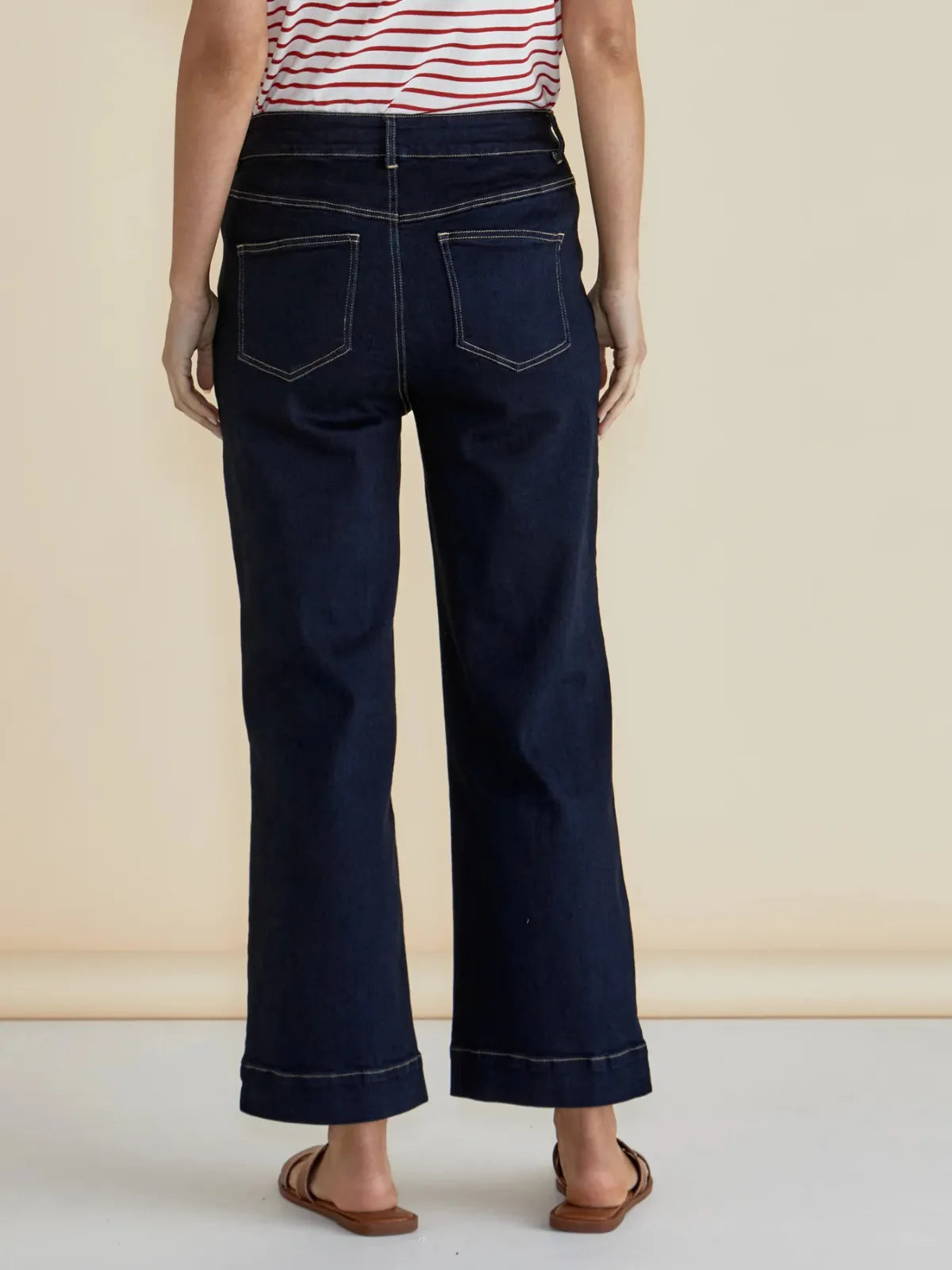 Willow Wide Leg Jeans - Ink - Betty Basics - Image 4