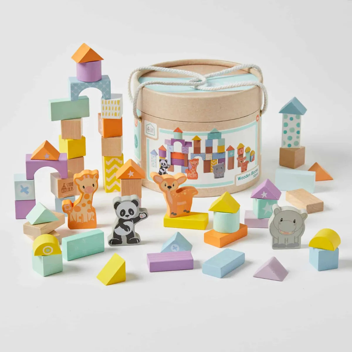Wooden Blocks Set - Pilbeam - Image 1