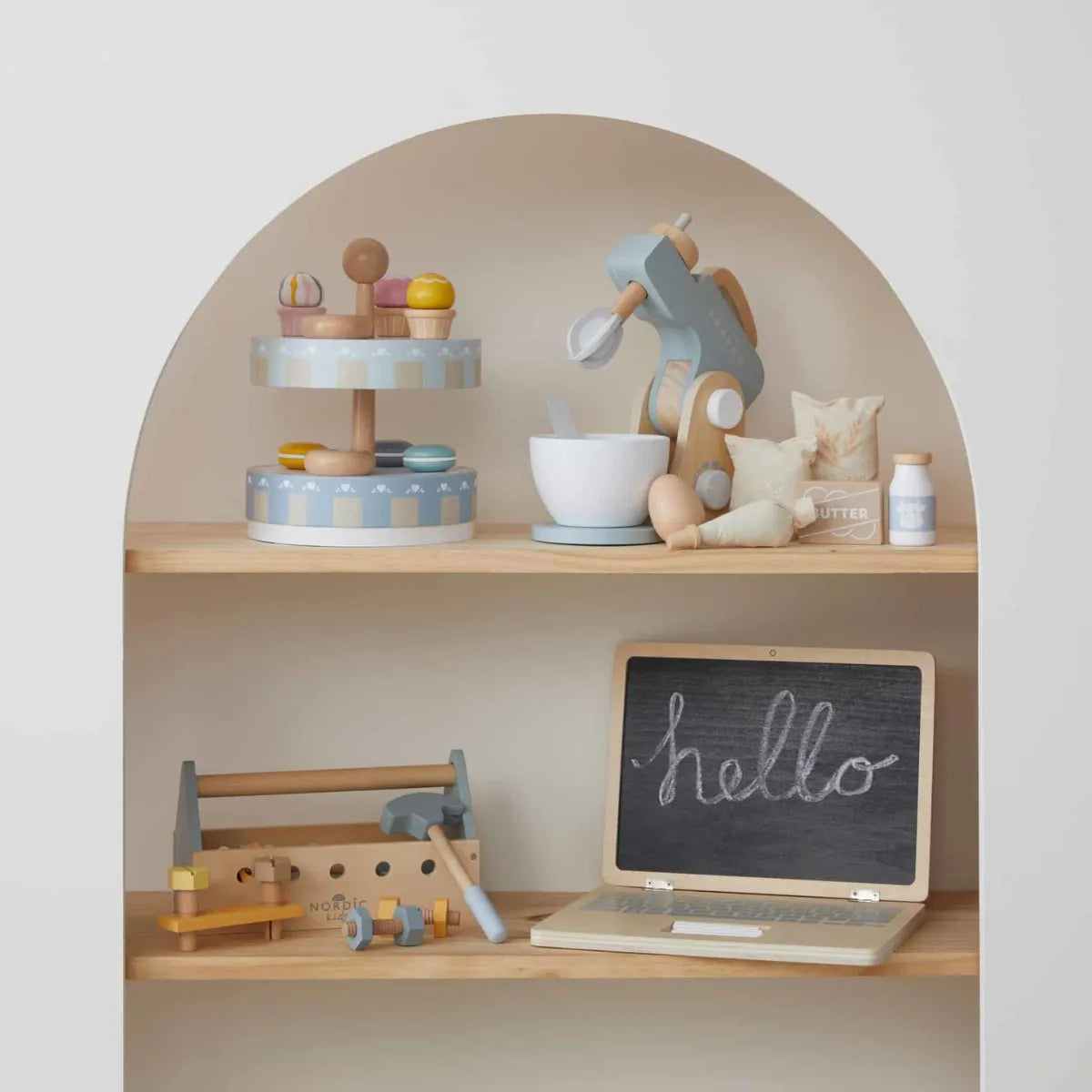 Wooden Chalkboard Laptop - Pilbeam - Image 2