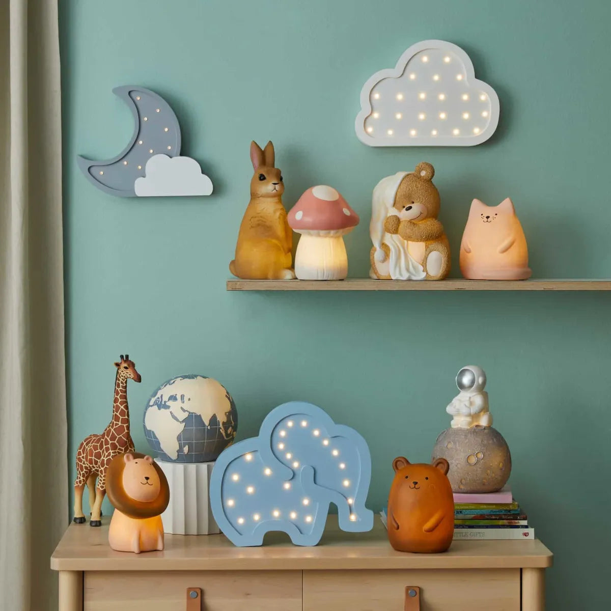 World Globe Sculptured Light - Pilbeam - Image 2