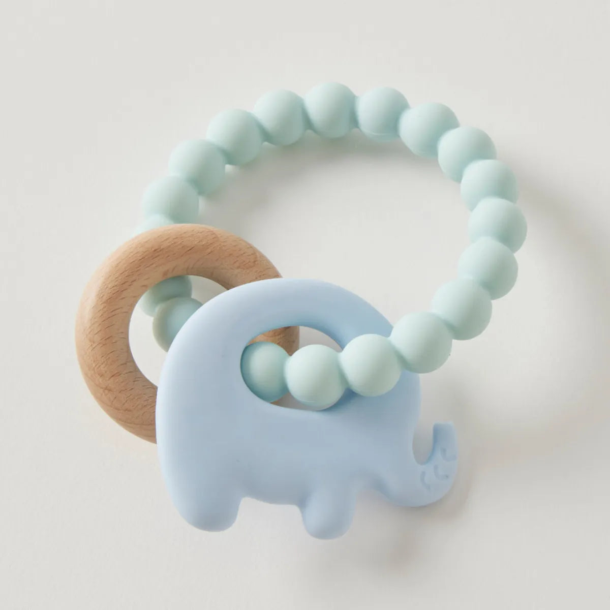 Wren Teether - Silicone & Wood - Jiggle & Giggle - Image 4