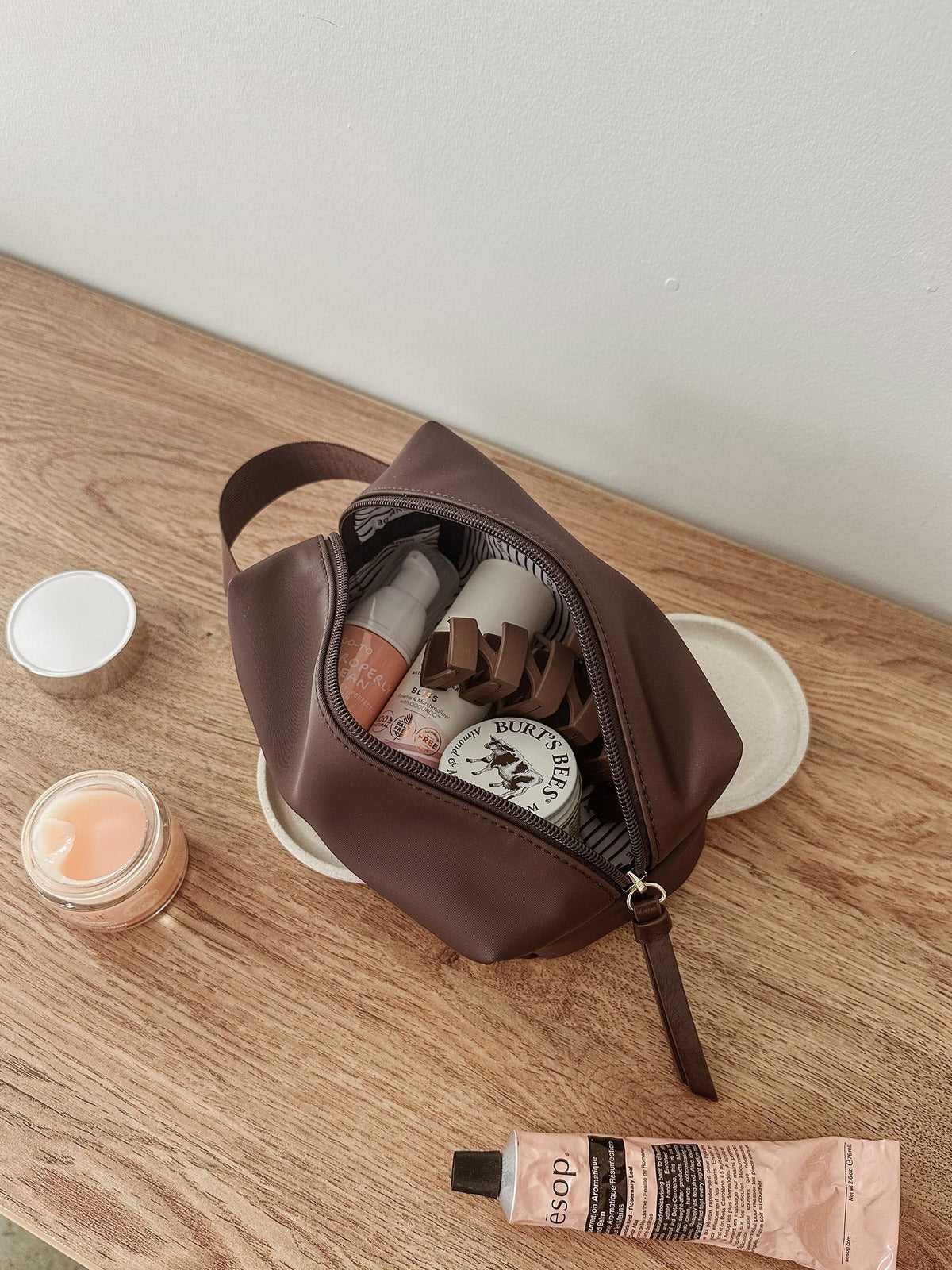 Xena Cosmetic Case - Chocolate