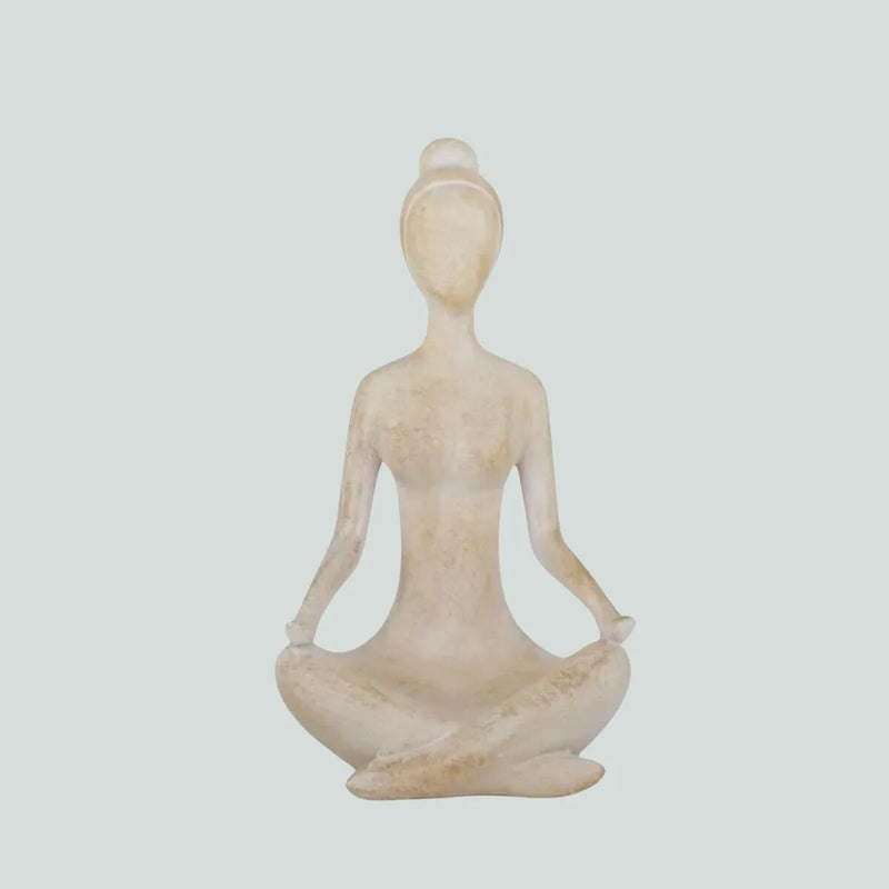 Yogi Lady Resin Sculpture - Coast To Coast - Image 1