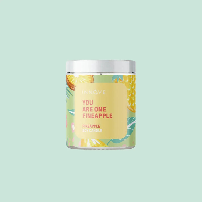 You Are One Fineapple Soy Candle - Pineapple - Innove - Image 1