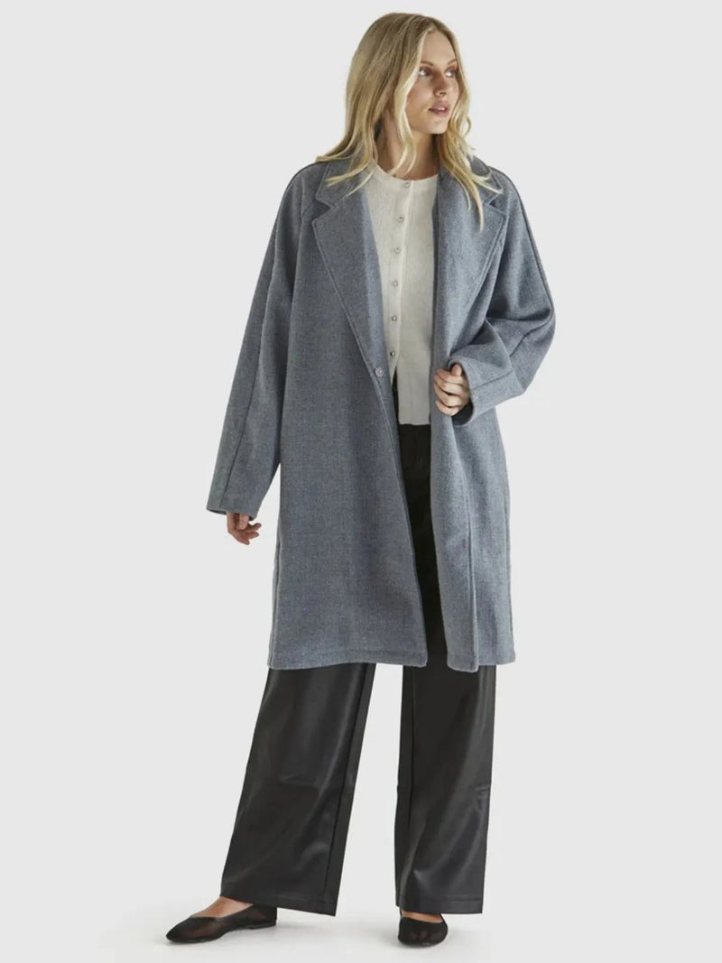 Zaria Coat - Grey - Sass - Image 1