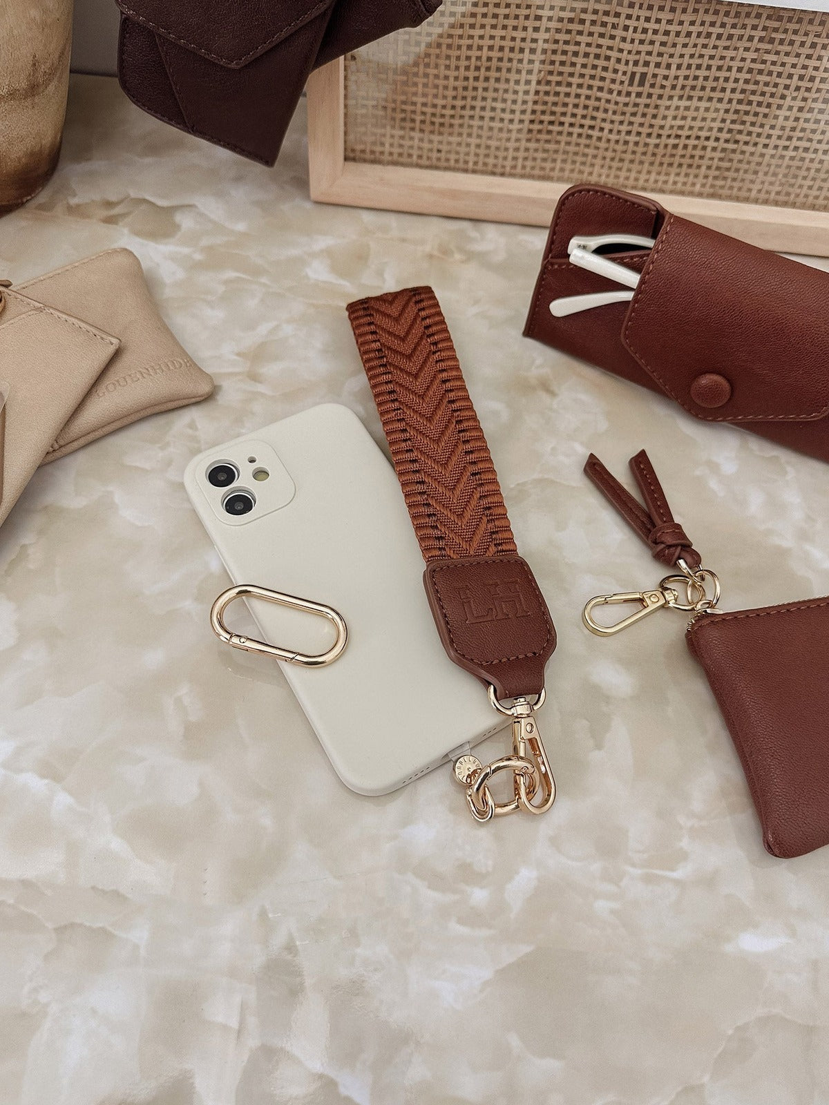 Ziggy Accessory Bundle - Saddle Cognac