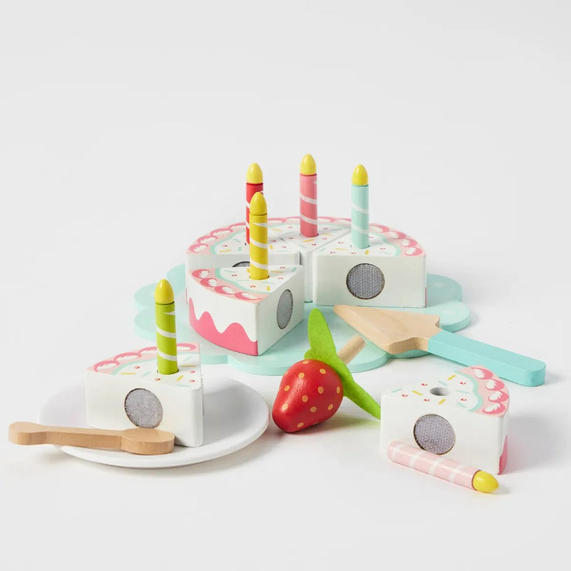 ZookabeeWooden Birthday Cake