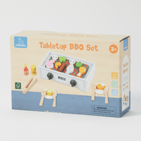 ZookabeeWooden Tabletop BBQ Set